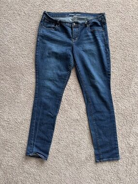 Old Navy Blue Skinny Women's Jeans